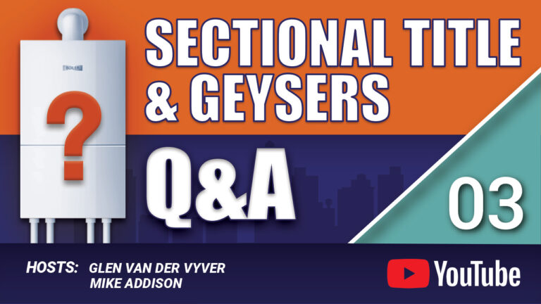 Q&A 3 - Is the geyser housing/box covered by insurance?