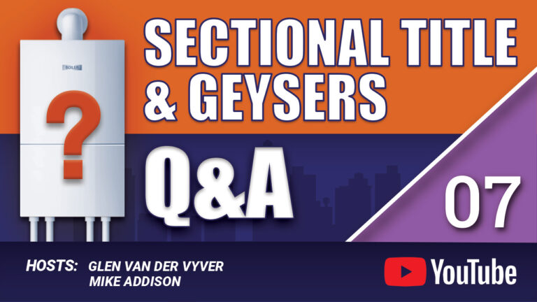 Q&A 7 - Should a Pressure Relief Valve (PRV) be replaced with a 7 year geyser replacement?