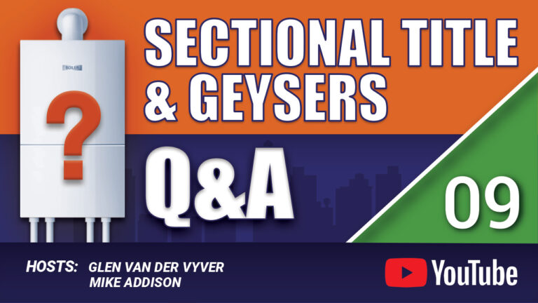 Q&A 9 - Will a geyser under warranty be covered by insurance?