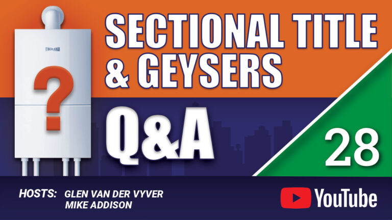 Q&A 28 - What is the cause of a geyser dripping?